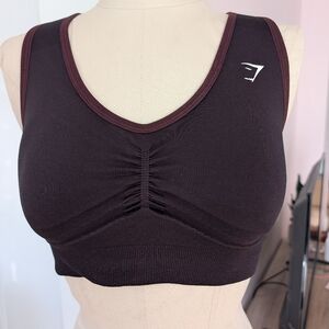 Gymshark Dark Purple Sports Bra